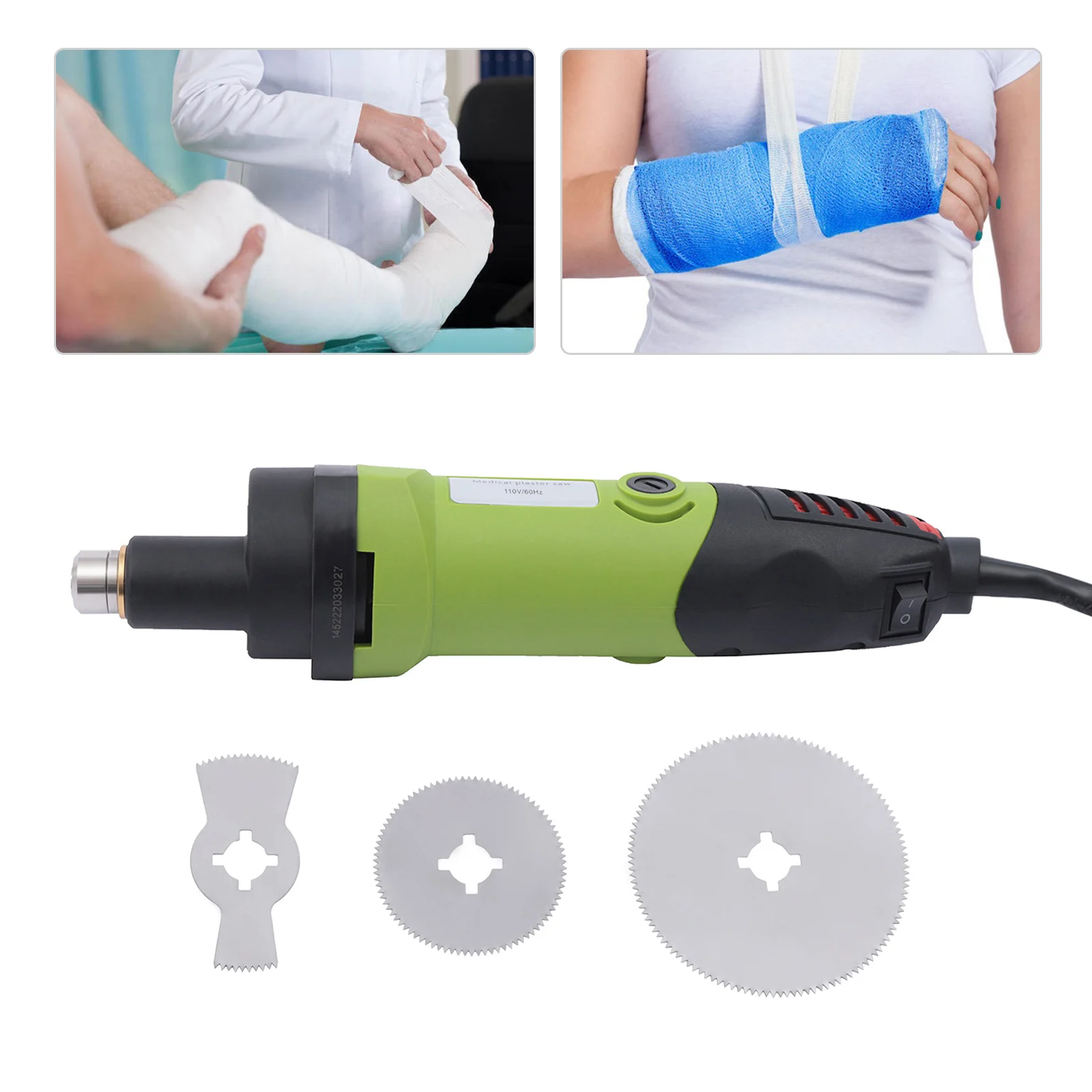 

Electric Plaster Cutting Cast Saw Medical Gypsum Orthopedic Plaster Saw 110V Operation Plaster Cutter Saw