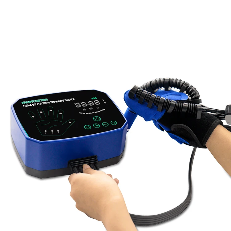Hand Rehabilitation Gloves Physiotherapy Robotic Rehabilitation Gloves for Finger Training Paralysis Rehabilitation