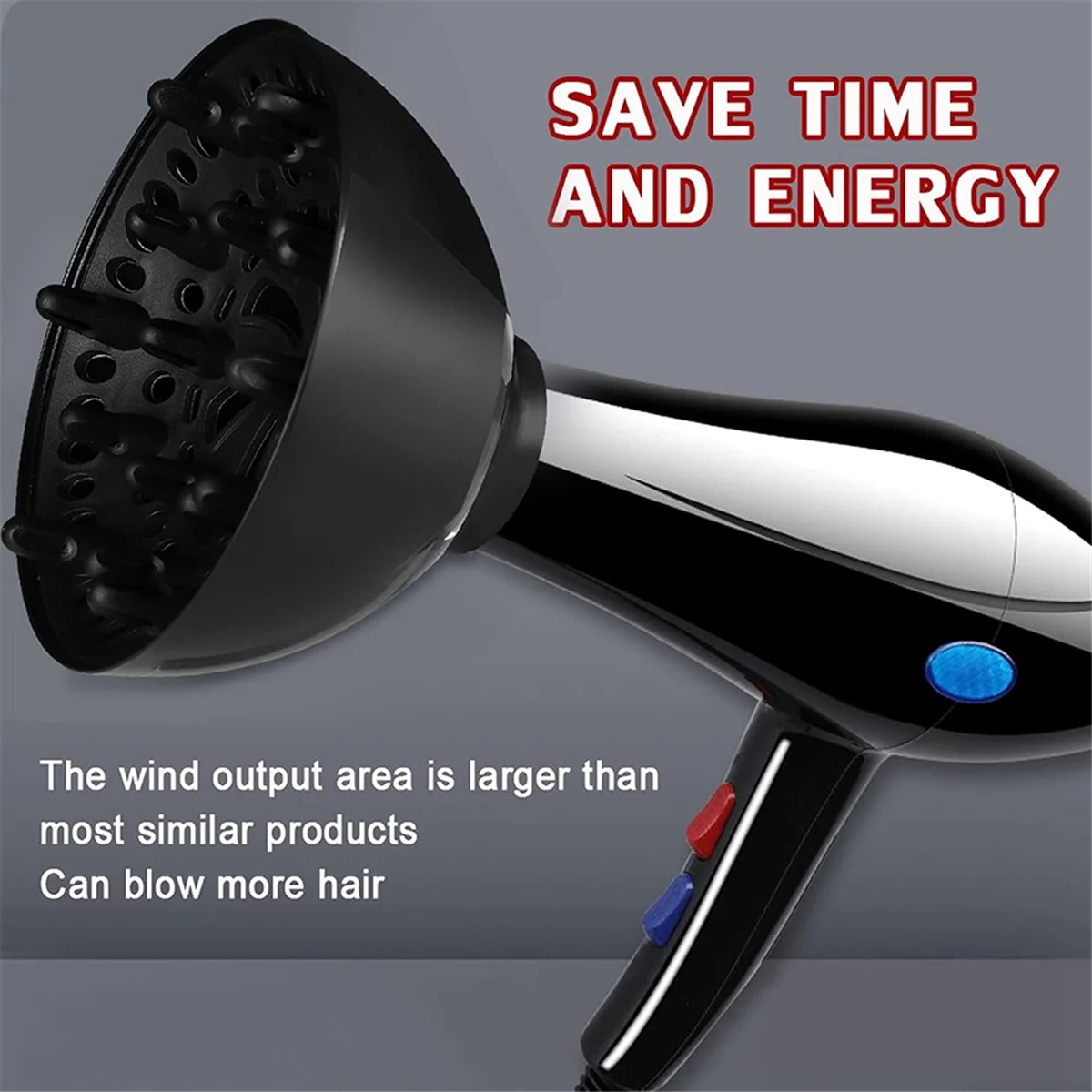 Newest Professional Salon Hairdressing Hair Dryer Diffuser Blow Blower Nozzle Barber Hair Dryer Diffuser