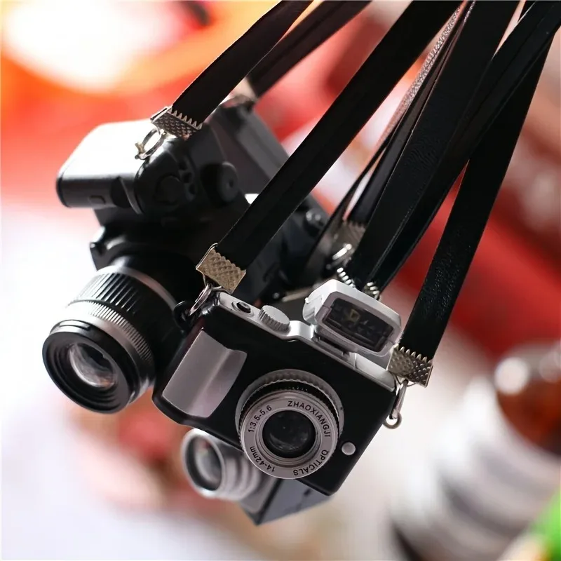 1/6 1/8 1/12 Dollhouse Miniature Digital SLR Camera for Labubu Dolls House Decoration Accessories Simulation Camera Ornaments