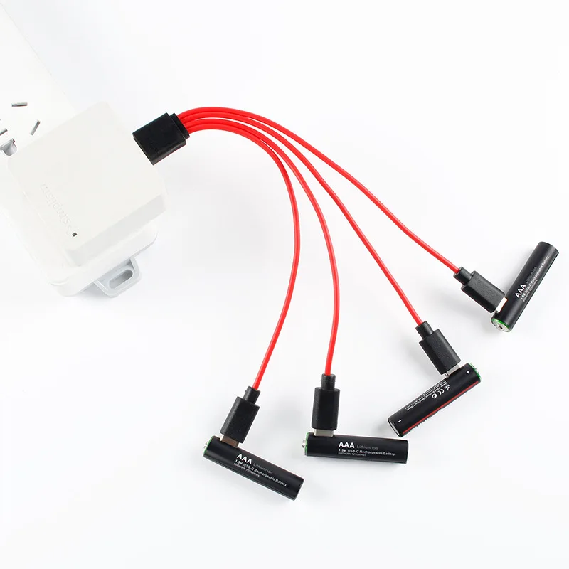 CityTree-batería recargable USB AA de 1,5 V + batería USB AAA de 1,5 V, batería recargable de iones de litio AA AAA para juguetes de cámara