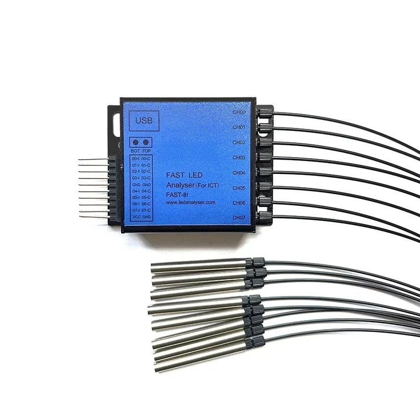 High-precision LED tester USB interface, low light and strong light wavelength test LED test