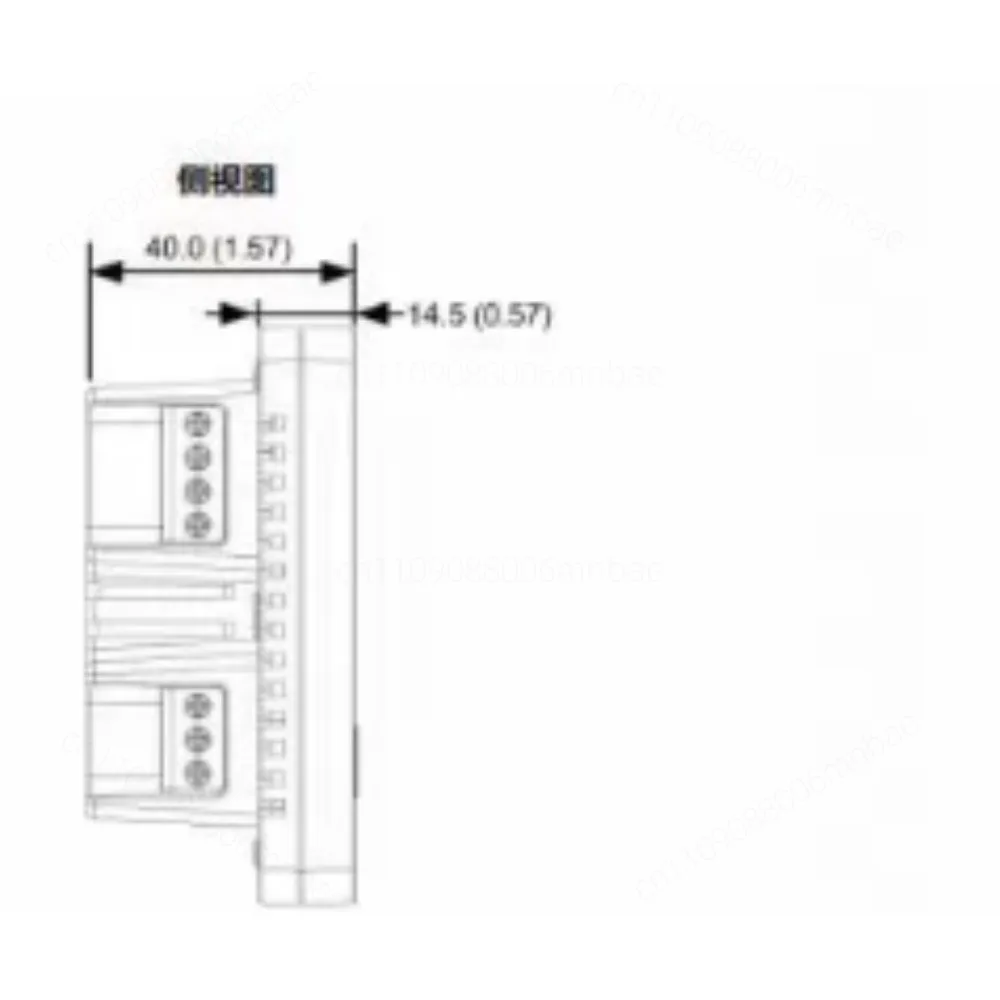 907-32 Black LCD Thermostat for Hotel Office Commercial Building HVAC Temperature Control Spare Parts