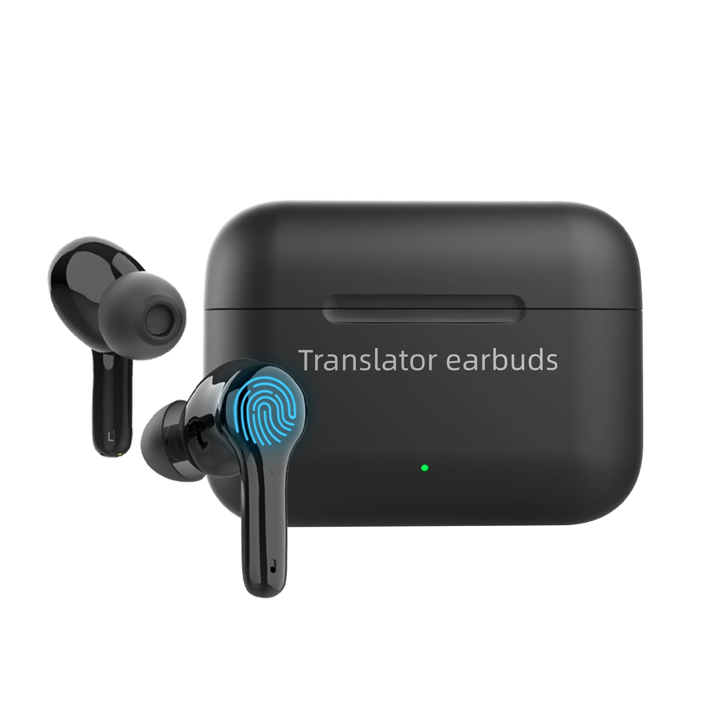 

Wooask M6 Translator Earbuds, Real Time Voice Translation Device,144 Languages Online With 11 Offline Pack, NO WIFI Needed