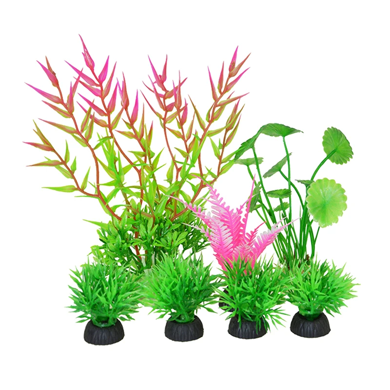 Artificial Aquarium Decoration Landscaping Ornaments Simulation Weed Ornaments Creative Fish Tank Decoration Accessories Gifts