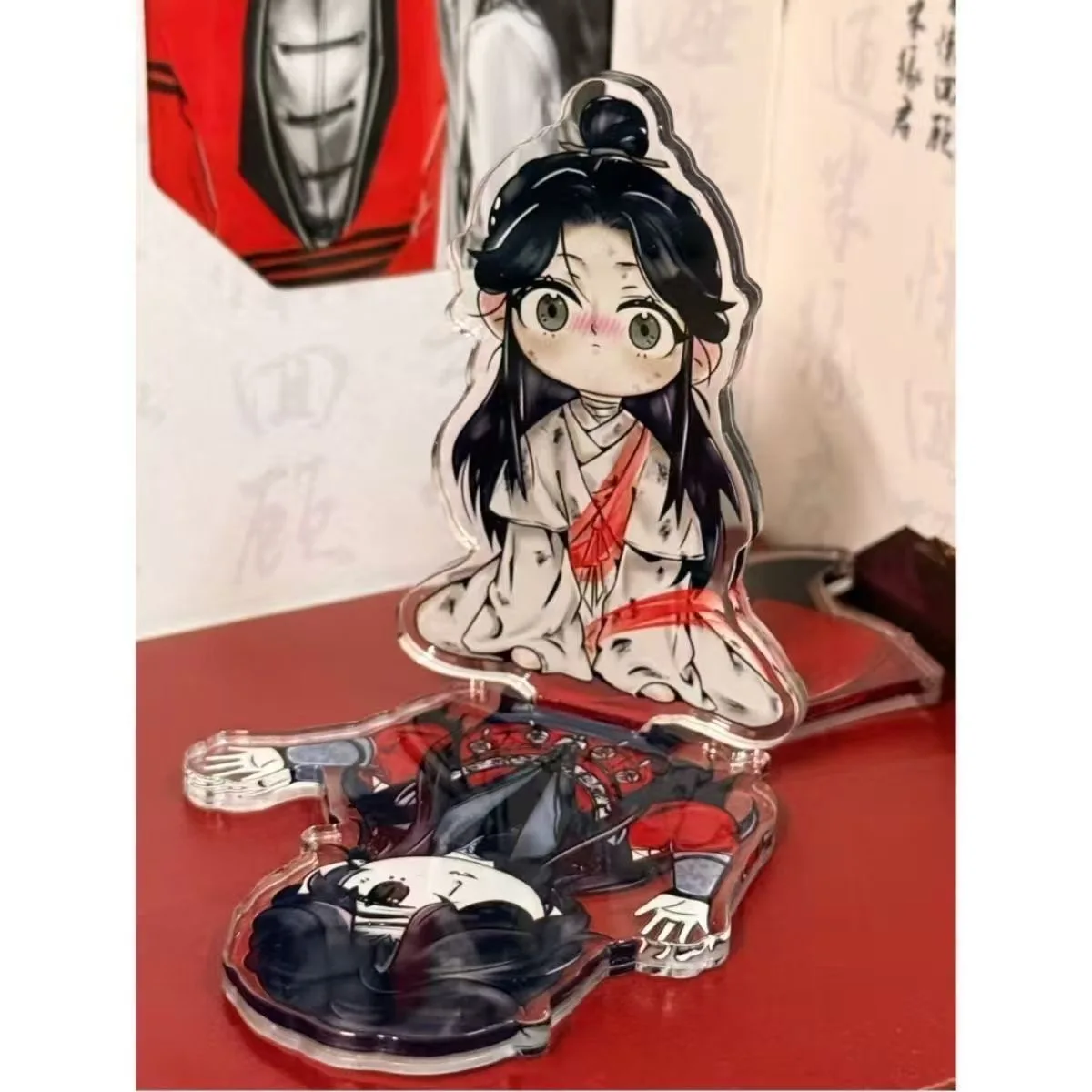 جديد Tianguan نعمة الإبداعية زهرة مدينة شيه ليان تأثيري اللوحة محلية الصنع مضحك الاكريليك زخرفة أنيمي جمع هدية