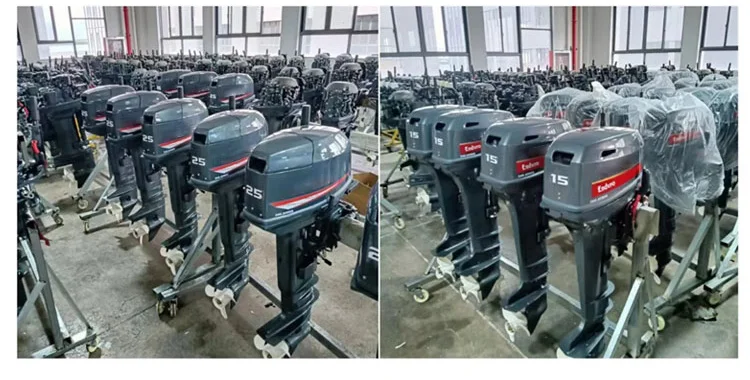 Hot Sale Outboard Marine Engine 2-Stroke Water Cooled Power Range 9.9HP/15HP/25HP/40HP/60HP
