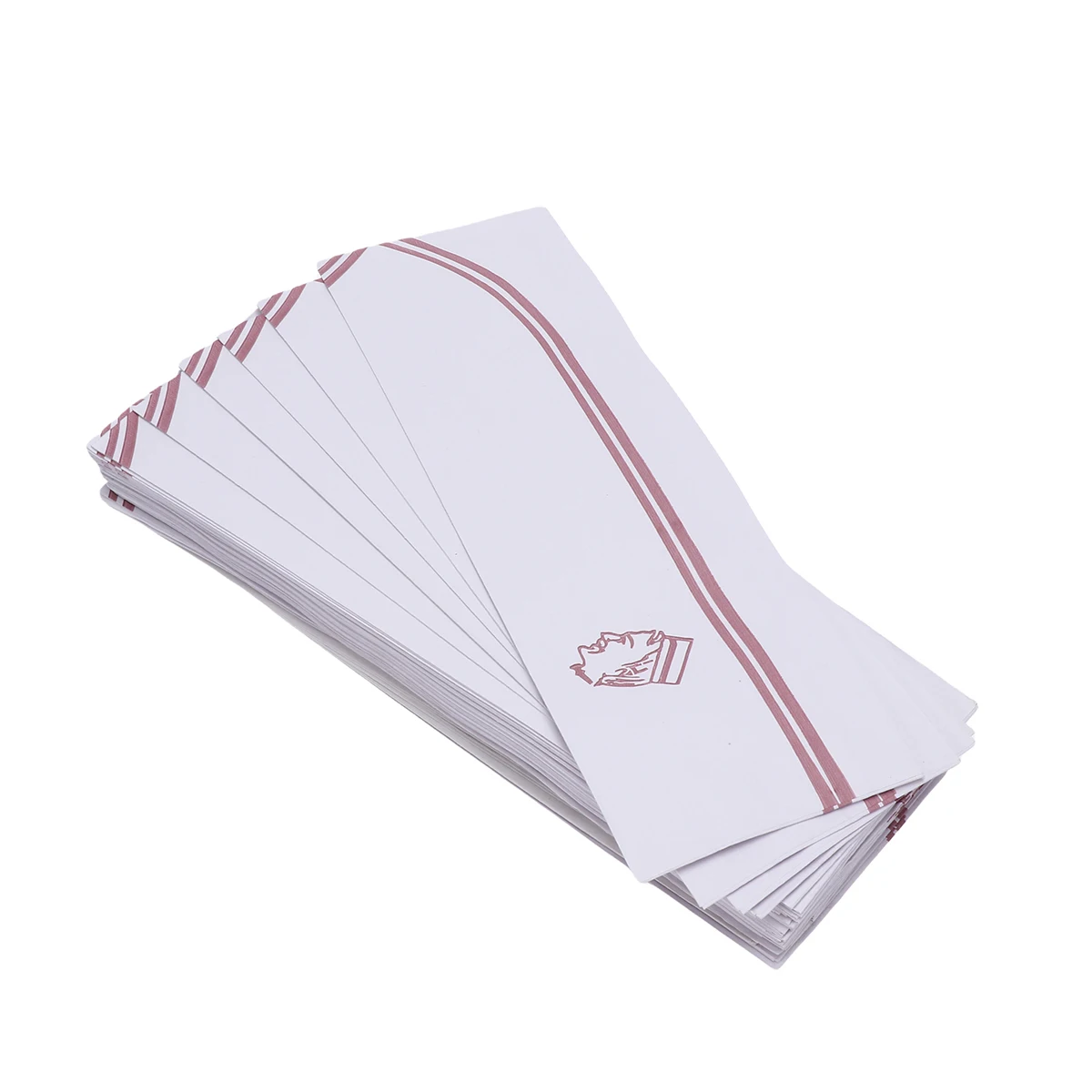 Chapeau de Chef en papier, 50 pièces, chapeaux de défilé givrés pour boulanger, Chef de Restaurant, Hamburger pour homme blanc