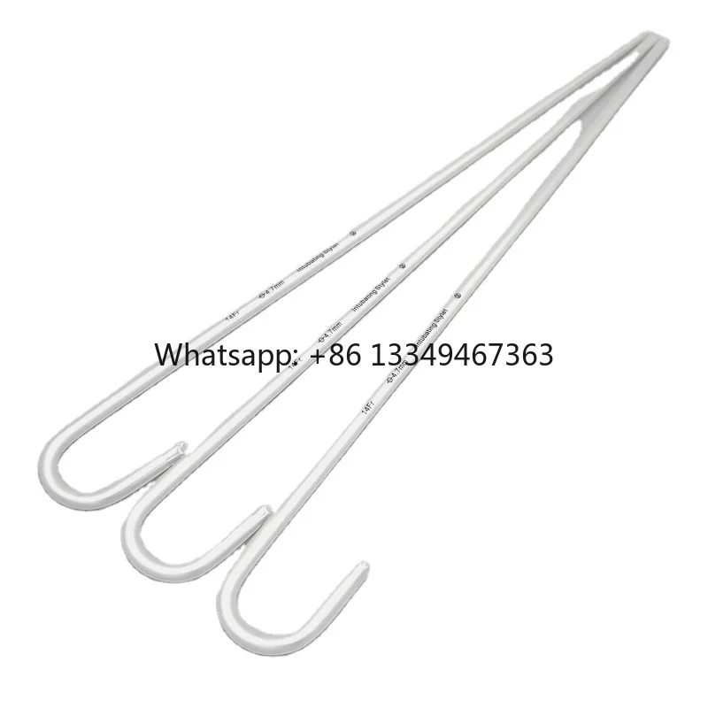 Manual Disposable Surgical Guide Wire Intubation Stylet for Endotracheal Tube