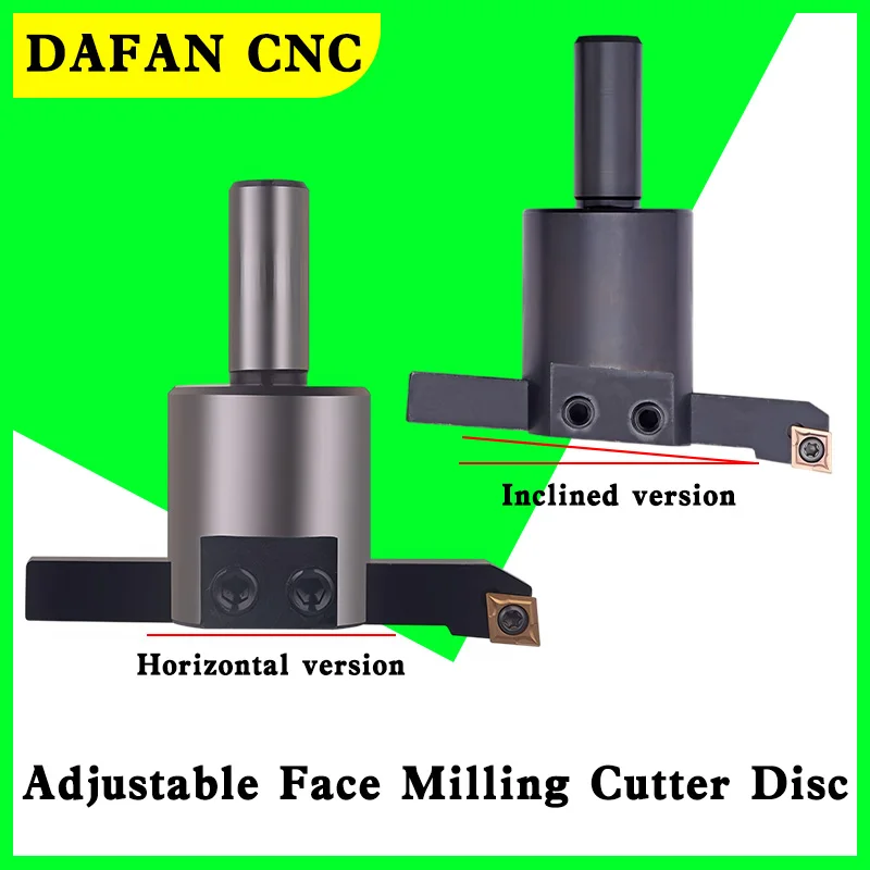 

Adjustable CNC Face Milling Tool Holder Diameter Size for Machining Center Facing Finishing Flat Surface High Precision
