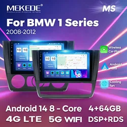 MEKEDE Car Stereo for BMW 1 Series E81 E82 E87 E88 2004 2005 2006 2007 2008 2009 2010 2011 2012 Android Radio Multimedia Carplay