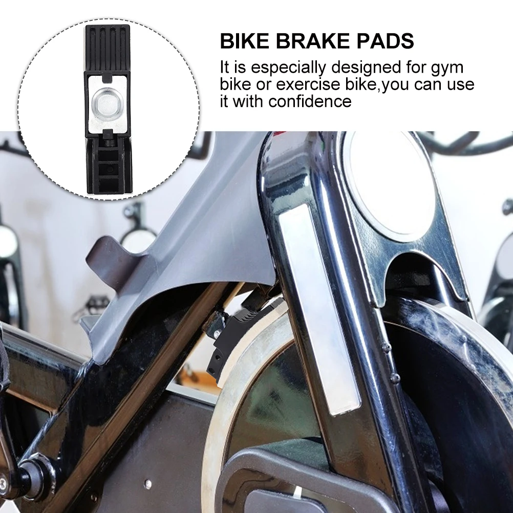 

2Pcs Durable Anti Slip Exercise Bike Brake Pads Excellent Household Fitness Accessories