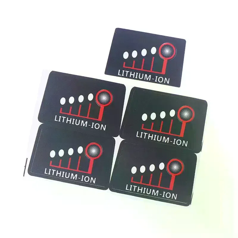 M18 Lithium Battery LED Power Display Stickers LED Key Label For 18V 48-11-1815 Li-ion Battery Pack For