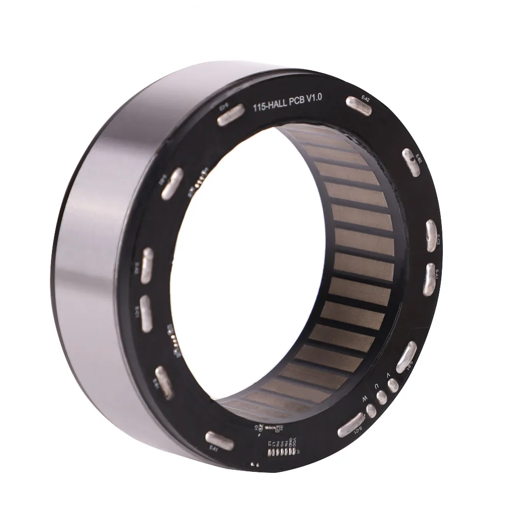 CubeMars RI115-PH KV40 Frameless Inrunner 48V Torque Robotic Arm Joint Servo Motor with Hall Sensor