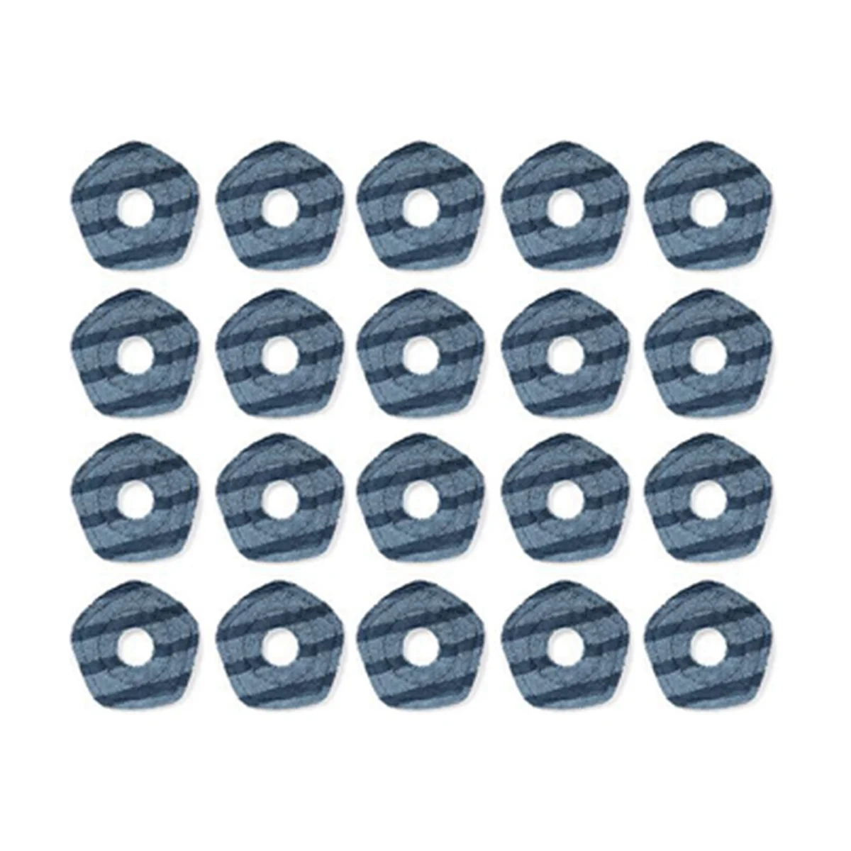 

20Pcs Replacement Washable Mopping Cloth Mop Pads for Eufy X10 Pro Omni Eufy X9 Pro Robot Vacuums Cleaner Mops Parts