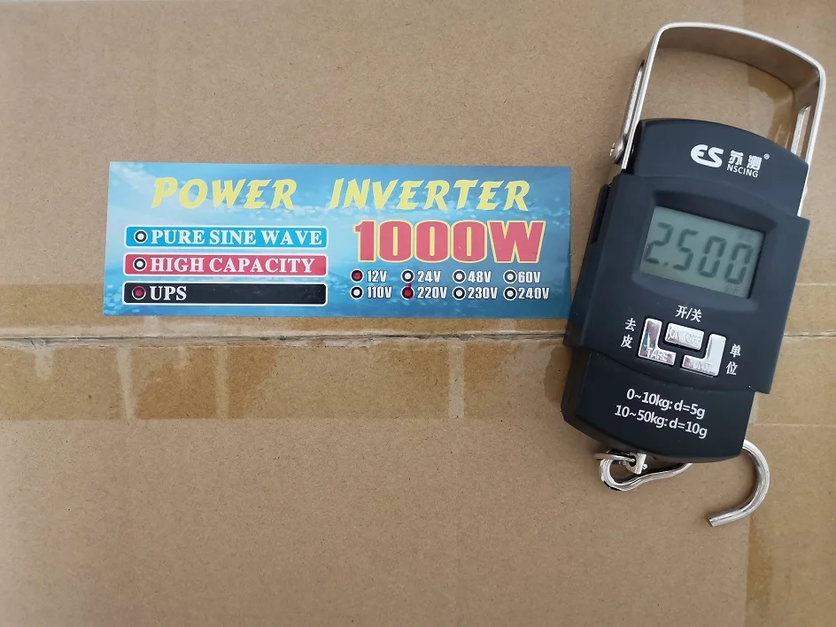 Imagem -05 - Emergência Ups Fonte de Alimentação 1000w dc 12v para ac 110v 60hz Inversor de Onda Modificada Carregador de Bateria Lifepo4