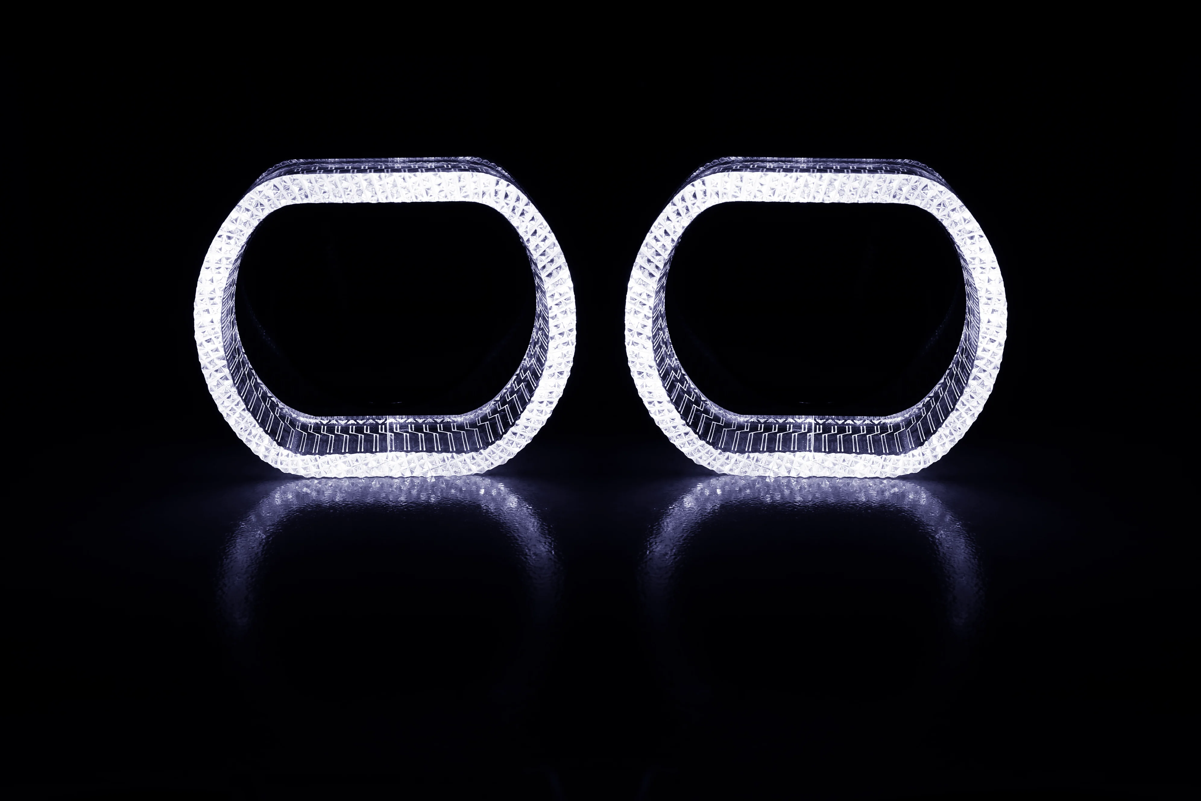 LED Angel Eyes RGB Multi Color DRL Light for Auto Retrofit High Quality Car Lights White/Yellow IP67 Waterproof 12V Universal