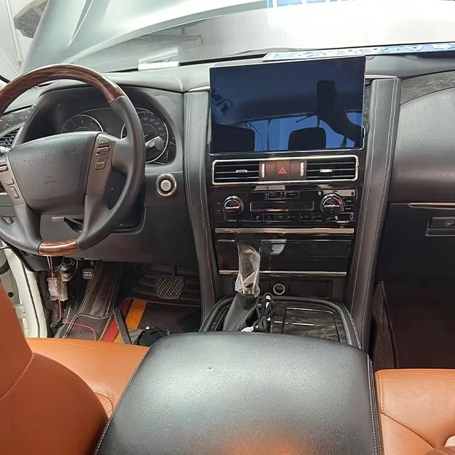 شاشة كبيرة عالية الدقة مقاس 13.3 بوصة للتحكم المركزي في السيارة، ترقية سهلة التركيب، تصميم فاخر، نمط Accord، جودة صورة واضحة #4