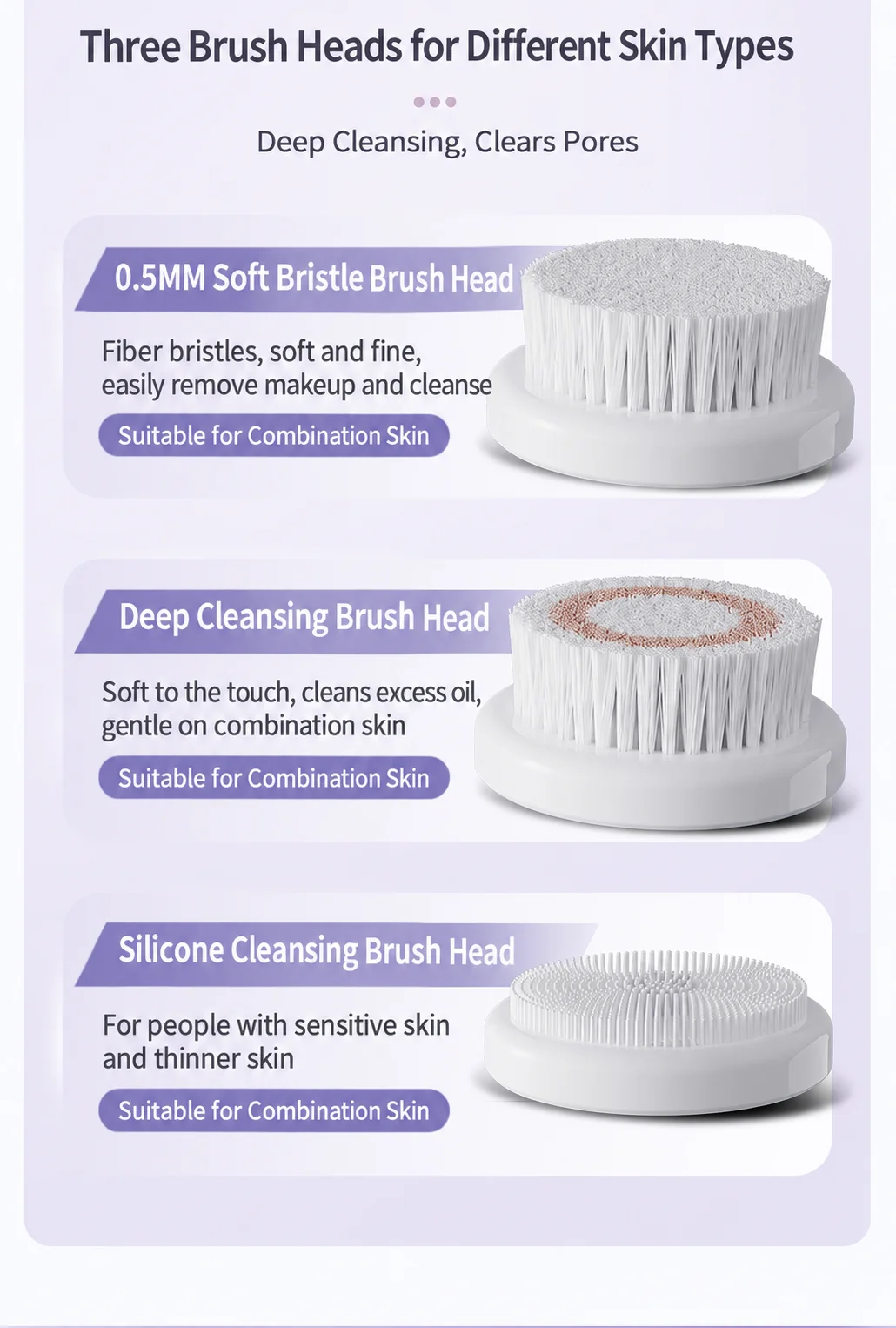 Alat Pembersih Wajah Elektrik - Silicone Face Scrubber Electric ulasan dan harga