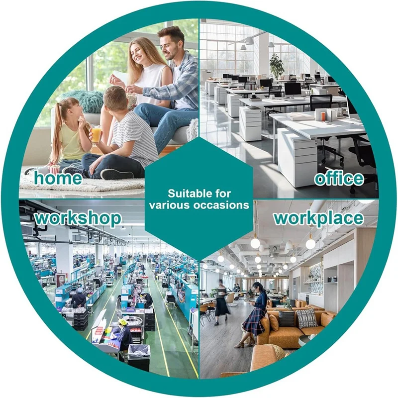 JDZD DXVA19-4101 أكياس فلتر الغبار، أكياس لمتجر DEWALT Vac 6-10 جالون، ملحقات Vac الرطبة والجافة، حقيبة تجميع الغبار 6 عبوات