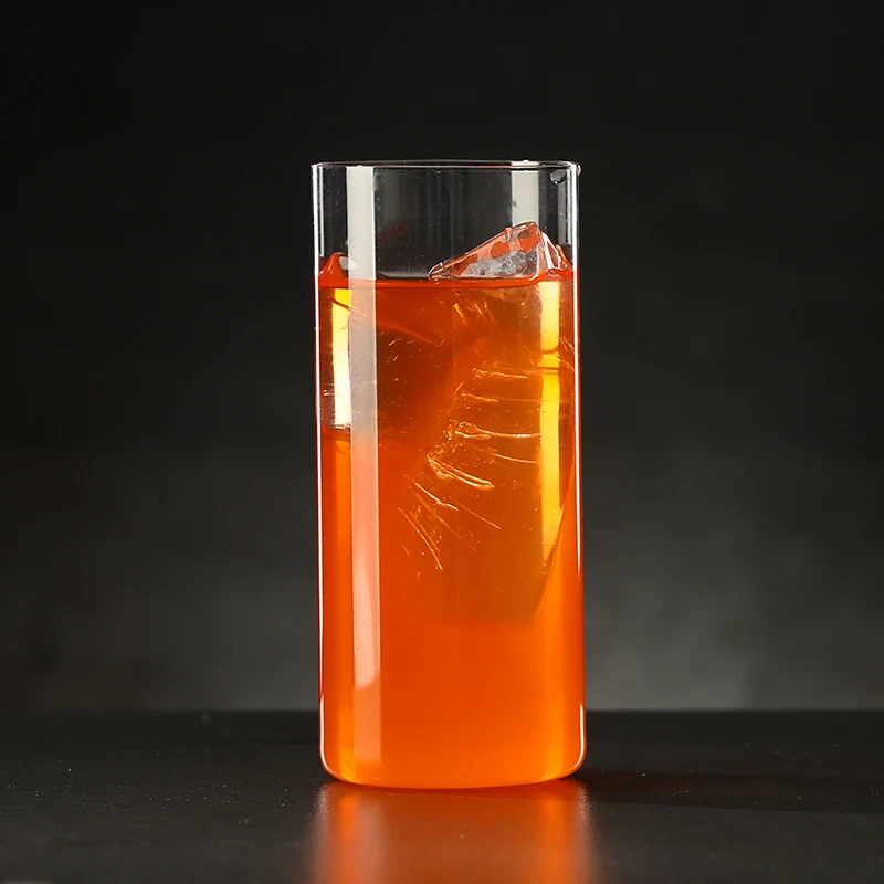 Extra thin Drinking Glasses, Thin Highball Glasses Set of 4,For Water, Juice, Beer, Drinks, and Cocktails
