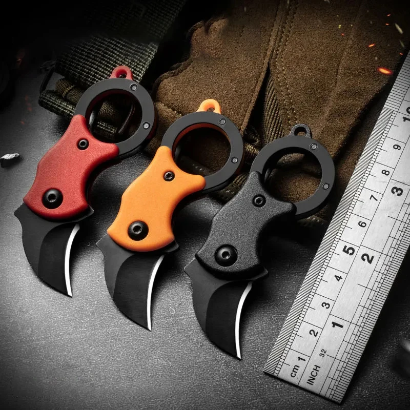 

Multifunctional outdoor survival folding knife, folding knife, super mini high hardness portable self-defense knife