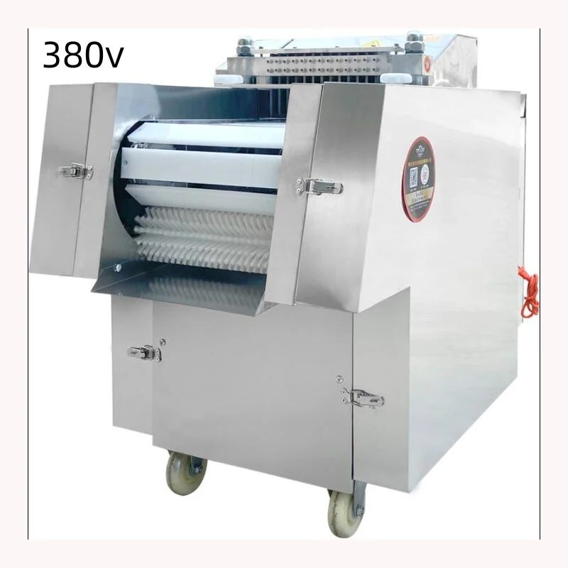 Commercial Fully Automatic Chicken Chopping Machine Fish Cutting Machine Segmented Chicken And Duck Cutting Machine