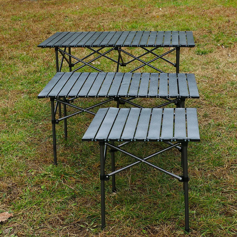 

Small Size Outdoor Portable Furniture Light Aluminum Frame Table for Camping and Garden for Outdoor Activities