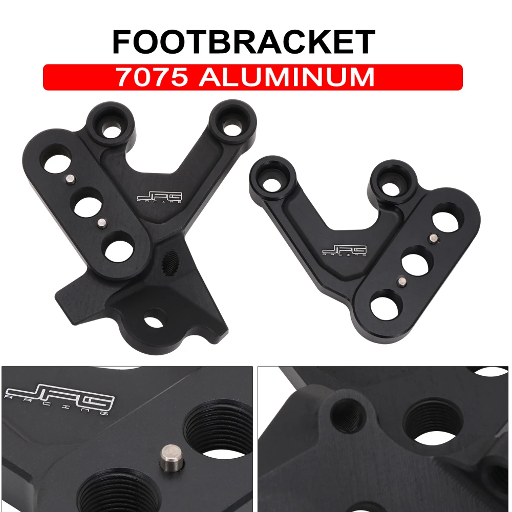 Footpegs Rest Bracket Mount Support Motorcycle Accessories For Surron Lightbee S X  Segeway X160 X260 Aluminum Ebike