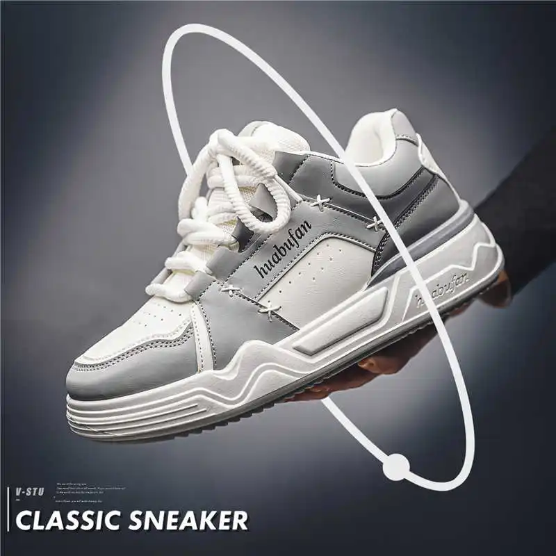 

Мужские кроссовки на большой подошве с завязками Баскетбольные мужские кроссовки Роскошные дизайнерские красочные теннисные мужские спортивные сапатилья