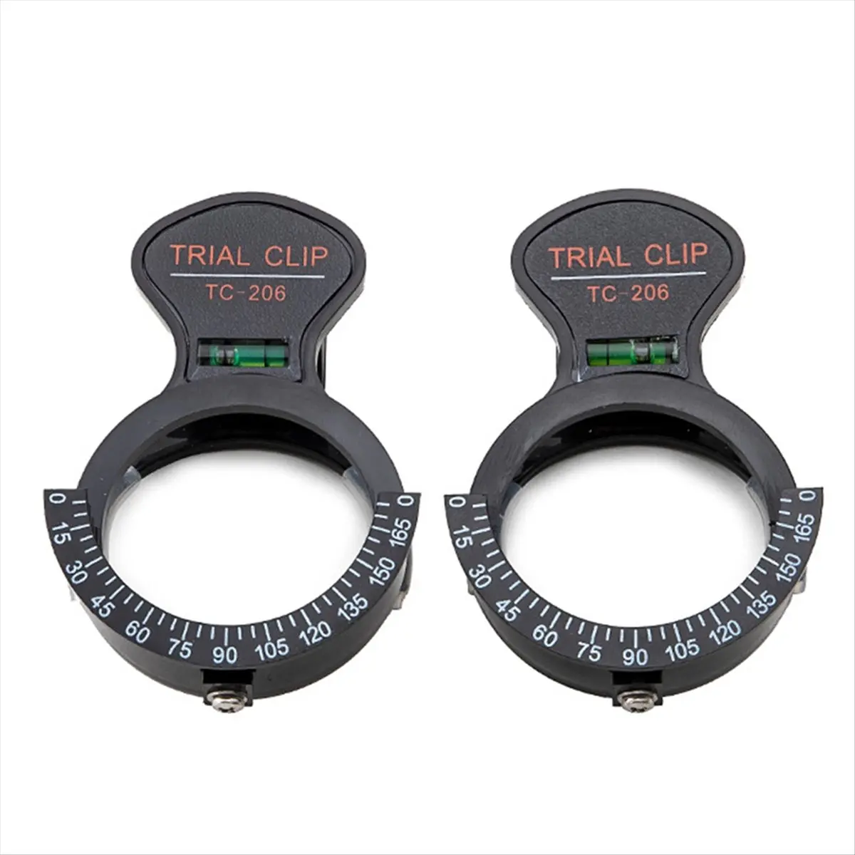 （Special~New TC-206 Trial Frame Clip Frame Optometry Monocular Optical Test Frame Bracket Ophthalmic Instrument (2 Pieces) A