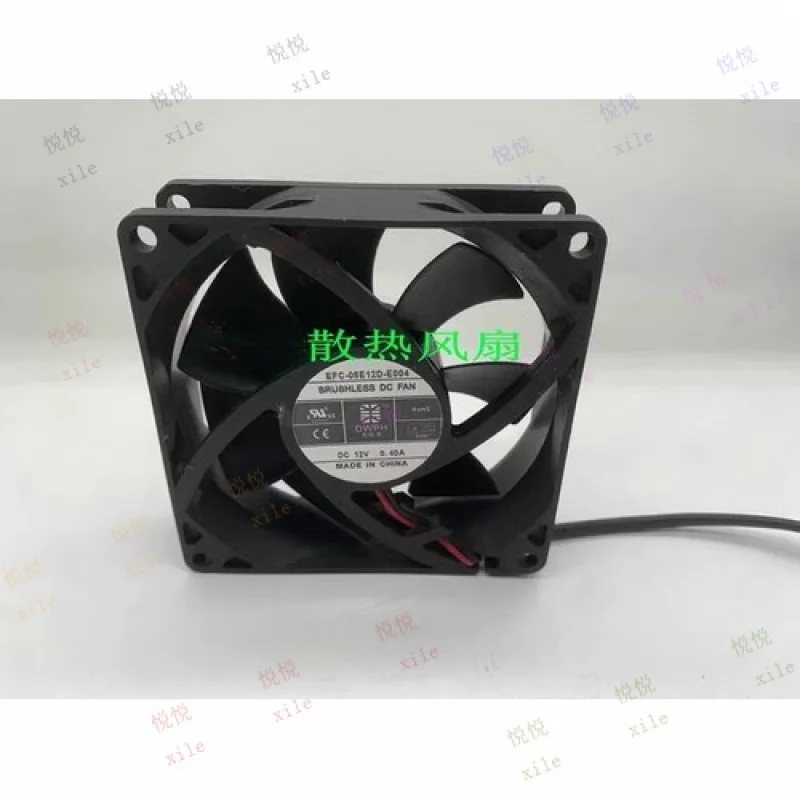 

L L FOR DWPH EFC-08E12D-E004 DC12V 0.40A 8025 2-Wire Cooling Fan