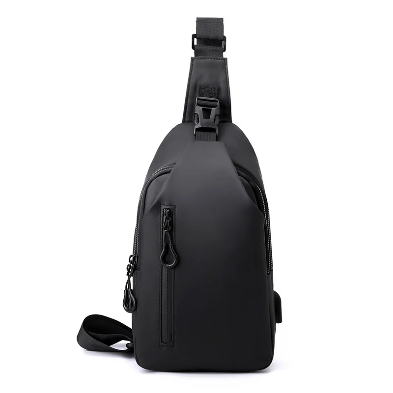 

2023 New Trend Travel Multifunctional Single Shoulder Crossbody Bag Chest Bag Casual Men's Vertical Paragraph Chest Bag