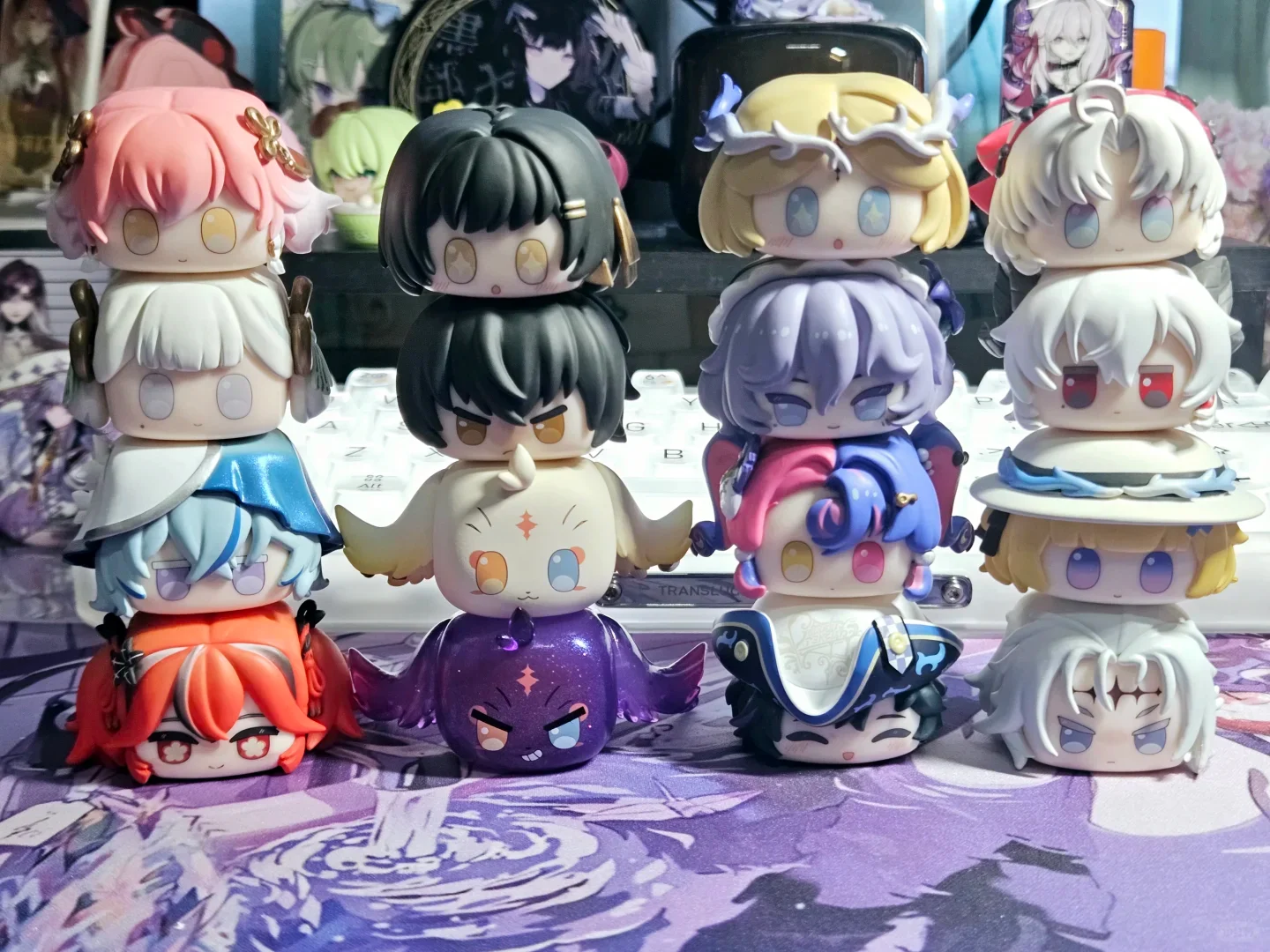 New Genuine Wuthering Waves Doll Series Blind Box Kawaii Mystery Box Desktop Decoration Anime Figure Christmas Gift Trendy Toy