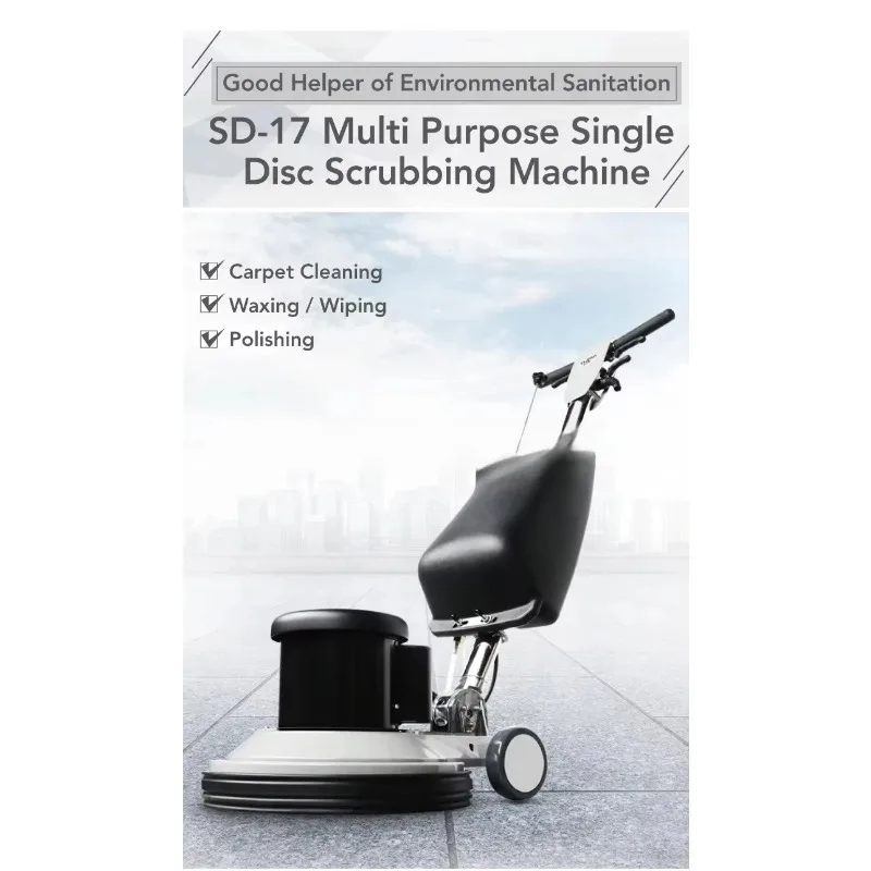 Cleaning Supplies Industrial Floor Scrubbers Housekeeping Single Disc Washers Floor Cleaning