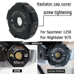 NEW Motorcycle Radiator Cover Design Premium For RH1250s Sportster S 1250 RH975 Nightster 975 2022 2021