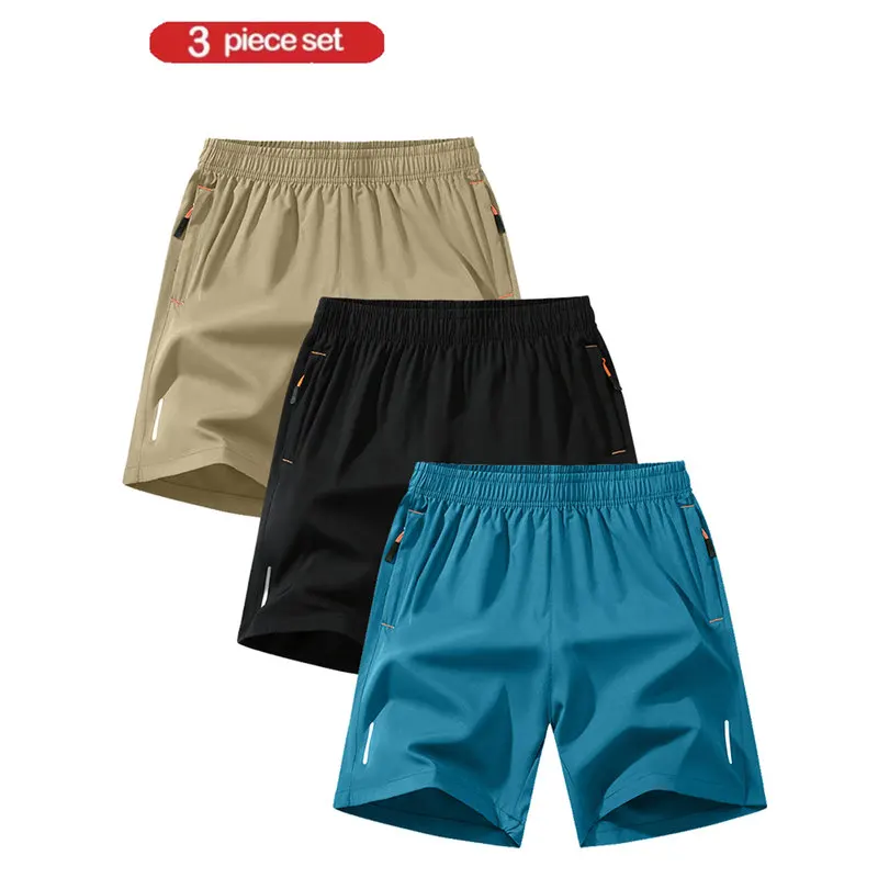 3-Pack 3-Pack Men's Printed Athleisure Shorts Breathable Quick-Drying Gym Shorts Sport Pants Accessories Summer Clothing Man Essentials - Aliexpress Deal