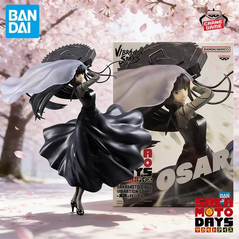 Bandai Original Banpresto Sakamoto Days Osaragi Actionfiguren Anime Figuras Cartoon-Puppen Modellstatuen Kinderspielzeug Juguete Geschenke