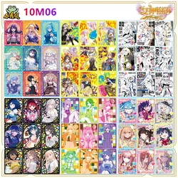 Anime Goddess Story 10M06 SWR MR BW SSR FR SSD SFR PR Premium Flash Collectible Card Boy Games Toys Christmas Birthday Gifts