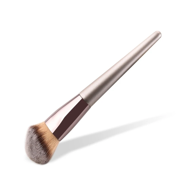 Convenient Angled Concealer Brush With Soft Bristles Cream Blending Brush C1FF