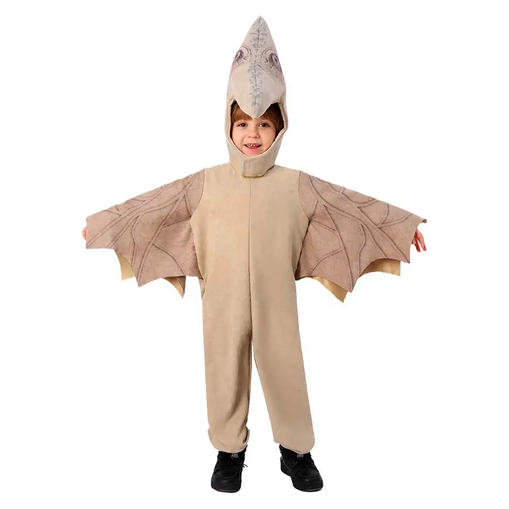 Pterosaur Cosplay Kids Boy Disguise Child Fancy Hat Junpsuit Cartoon Animal Dinosaur Costume Roleplay Fantasia Halloween Outfits