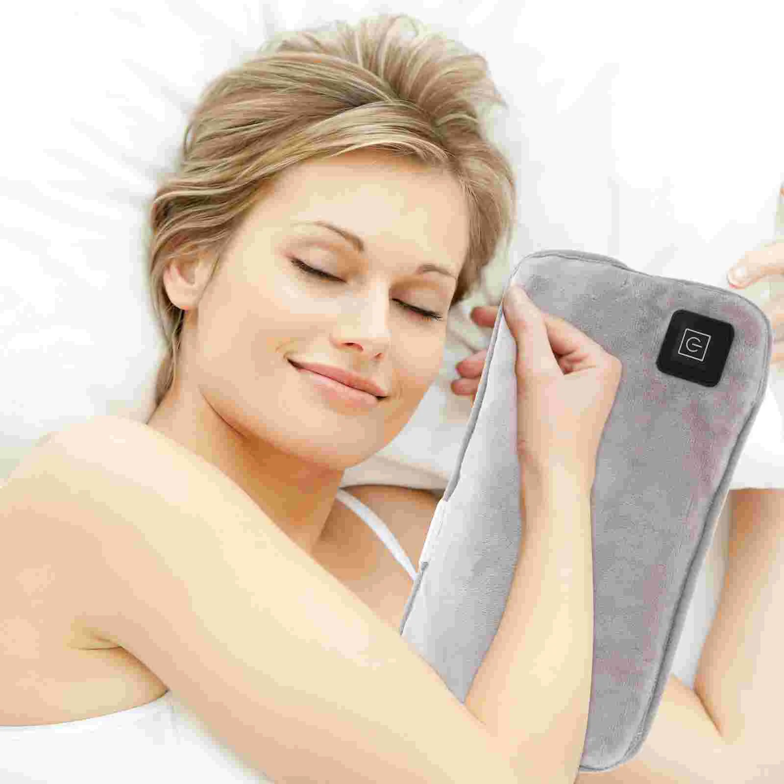 Hand Warmer Heated Pouch Cordless Heater Micro-wave Oven Warmers Muff Graphene Desk Handwarmers