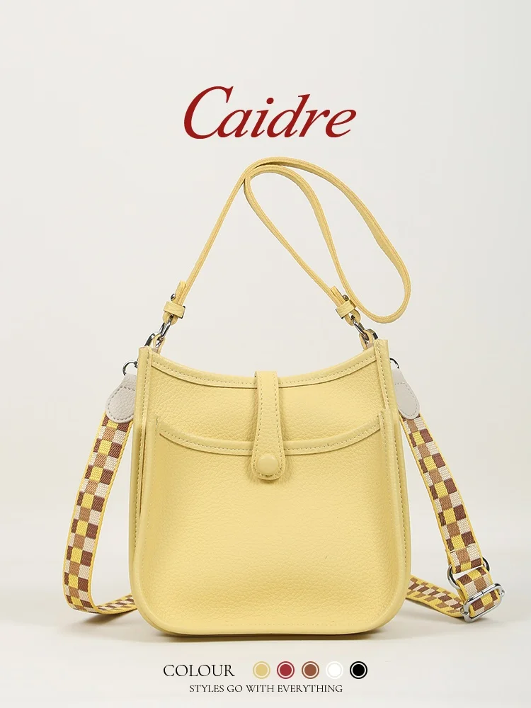 

Caidre oulder Strap Commuter Tote Bag Women's New 2025 Underarm Single oulder Slant Cross Bag Soft PU Small Size