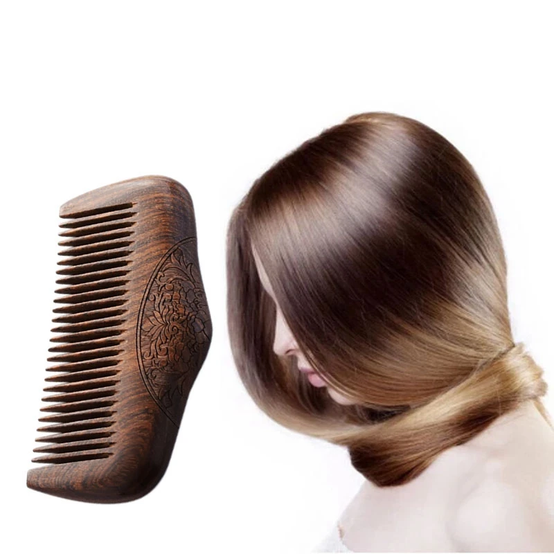 Pocket Comb Sandalwood Super Narrow Dent Wood Combs Static Lice Beard Comb Hairstyle Sandalwood Comb