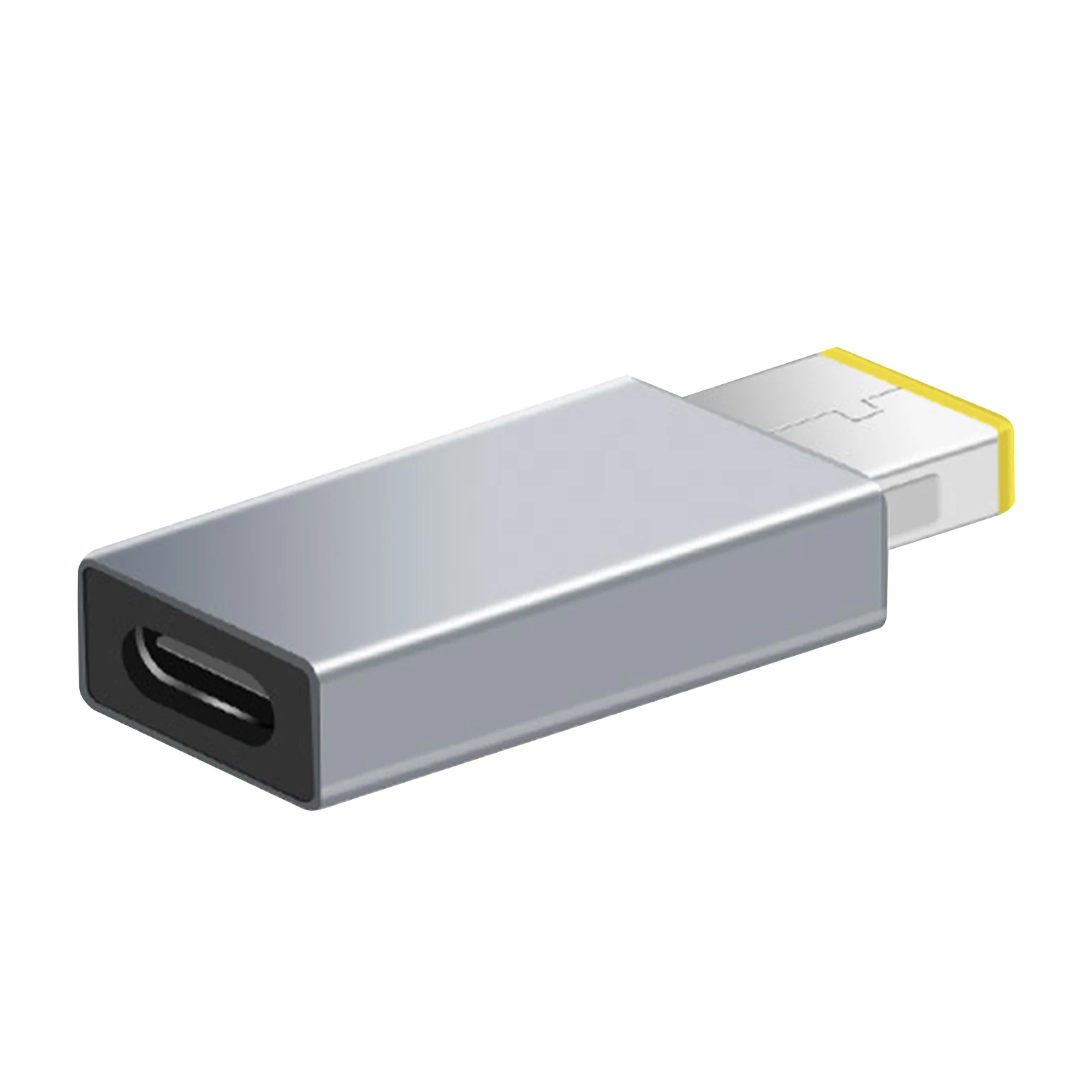 PD-Adapter USB Typ C Buchse auf Slim Square Laptop-Adapter-Konverter für Lenovo