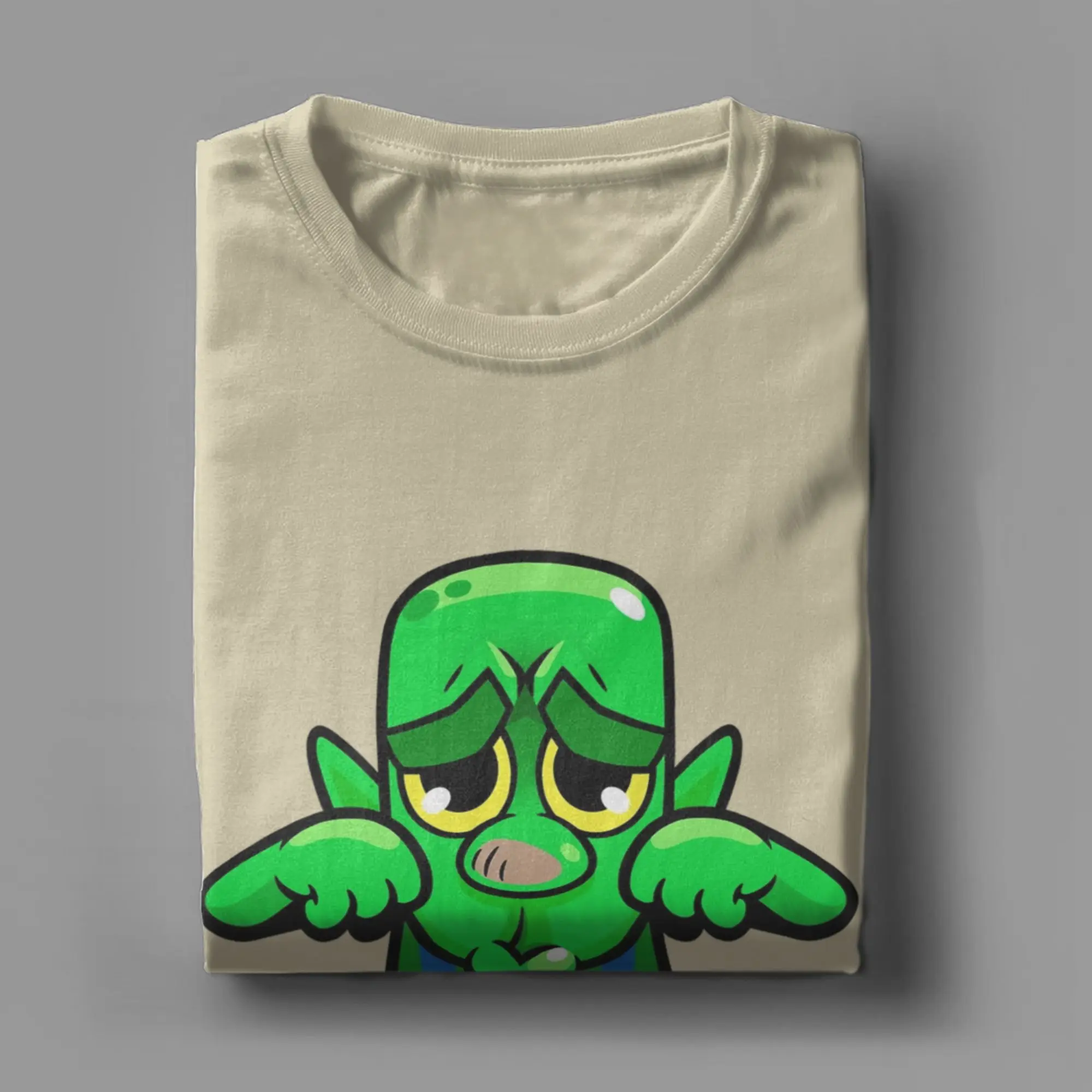 تي شيرت رجالي يتصادم Royaleds Goblin Boohoo البكاء Emote القطن تي شيرت قصير الأكمام تي شيرت الياقة المستديرة بلايز هدية فكرة #4