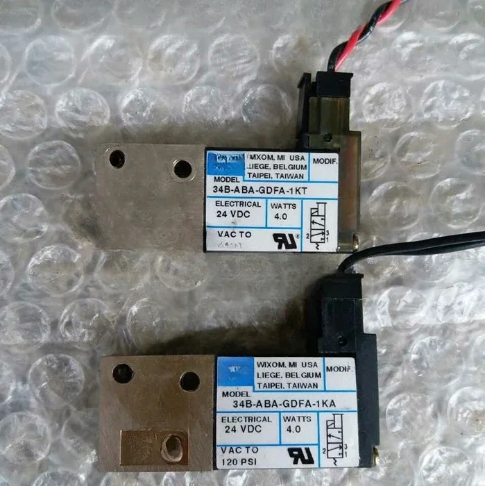 Solenoid valve 34B-ABA-GDFA-1KT/1KA, 34B-ABB/ABA-GDFA-1BA, 34C, 1KV