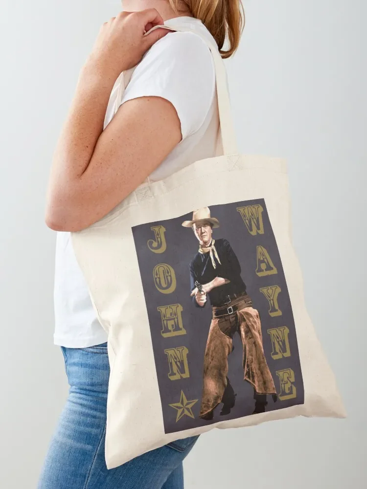 John-Wayne Tote Bag tote bag canvas hand bag Canvas stote tote women