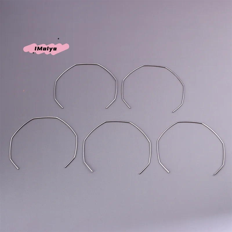 5Pcs Coffee Portafilter Basket Spring Clip Ring Wire Compatible with Breville Delonghi Expobar Rocket Sizes 51/54/58mm