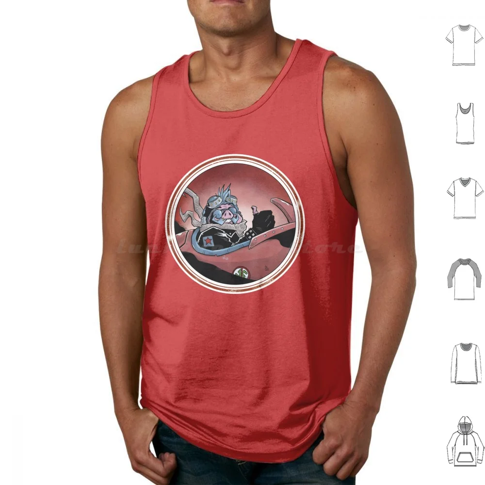 Better A Pig Tank Tops Print Cotton Antifa Anime Punk Punk Better Pig Than Activist Vote Net Pig Funny